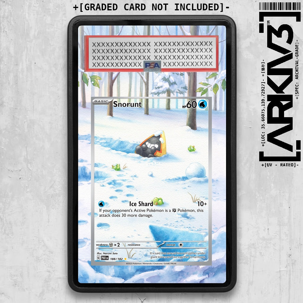ARKIV3 PSA graded front - Black