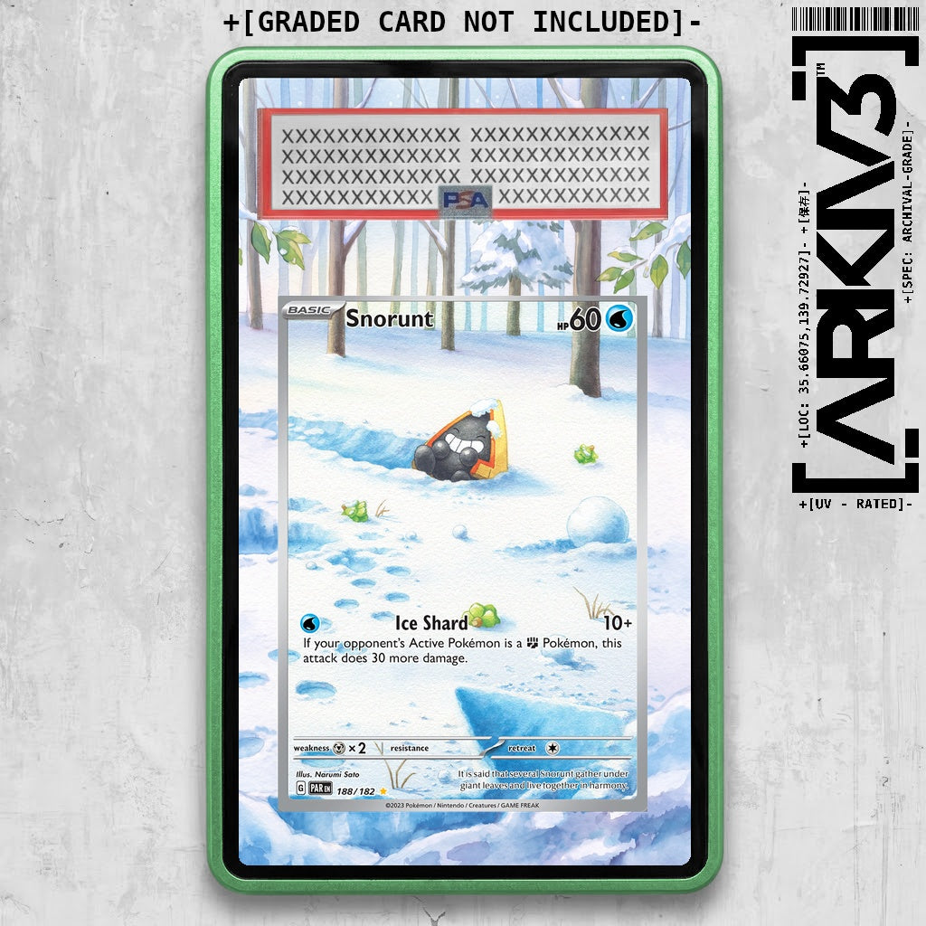 ARKIV3 PSA graded front - Green