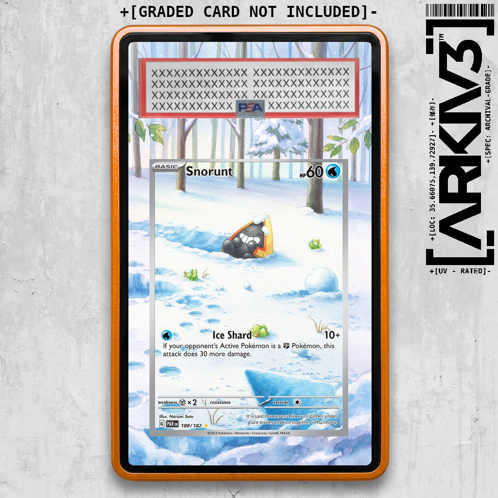 ARKIV3 PSA graded front - Orange