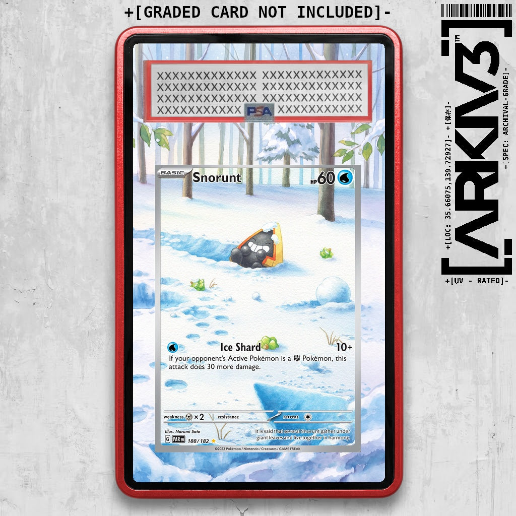 ARKIV3 PSA graded front - Red