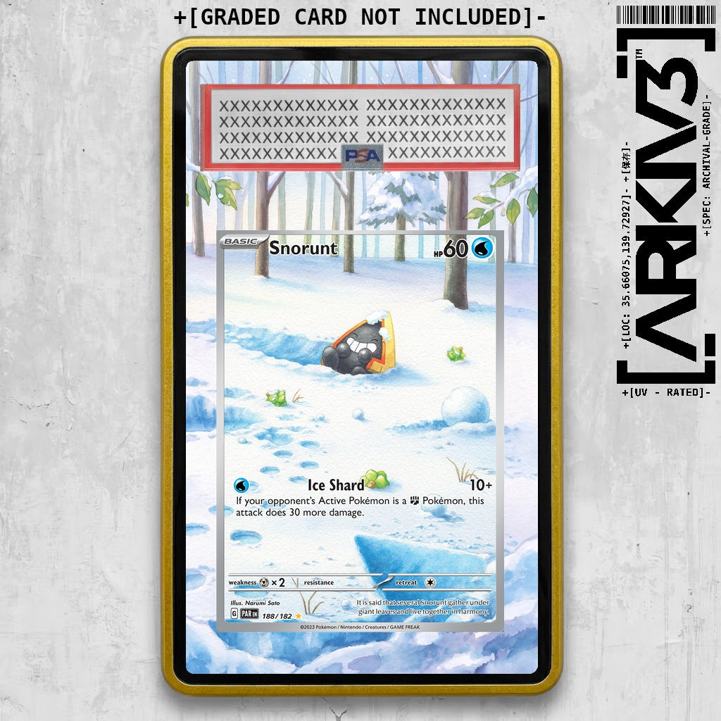ARKIV3 PSA graded front - Yellow