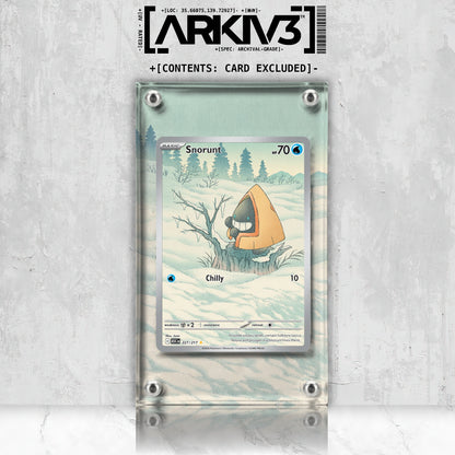 [UNIT: 227/217] // Snorunt Extended Art Display Case - Raw