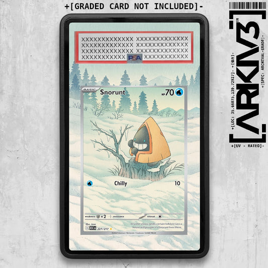 ARKIV3 PSA graded front - Black