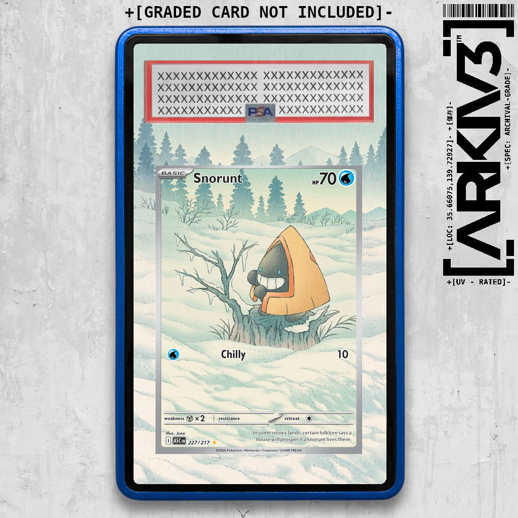 ARKIV3 PSA graded front - Blue