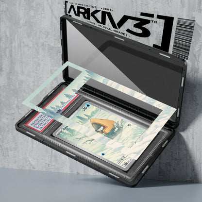 ARKIV3 PSA graded exploded mockup