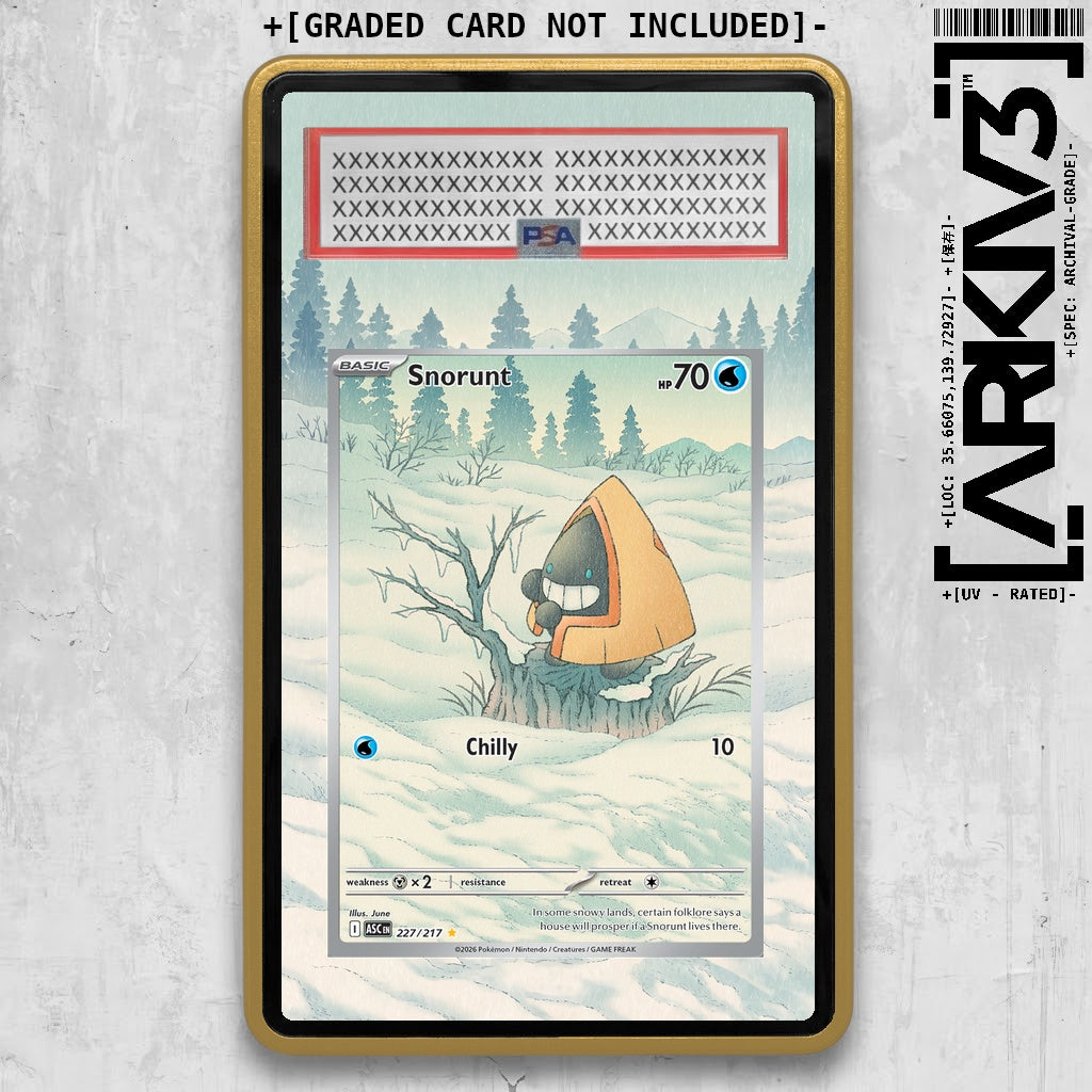 ARKIV3 PSA graded front - Gold