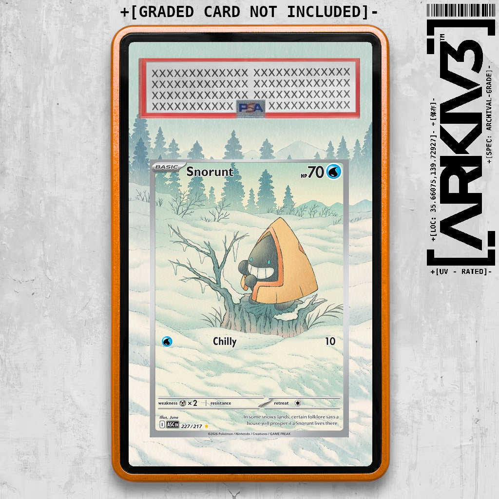 ARKIV3 PSA graded front - Orange