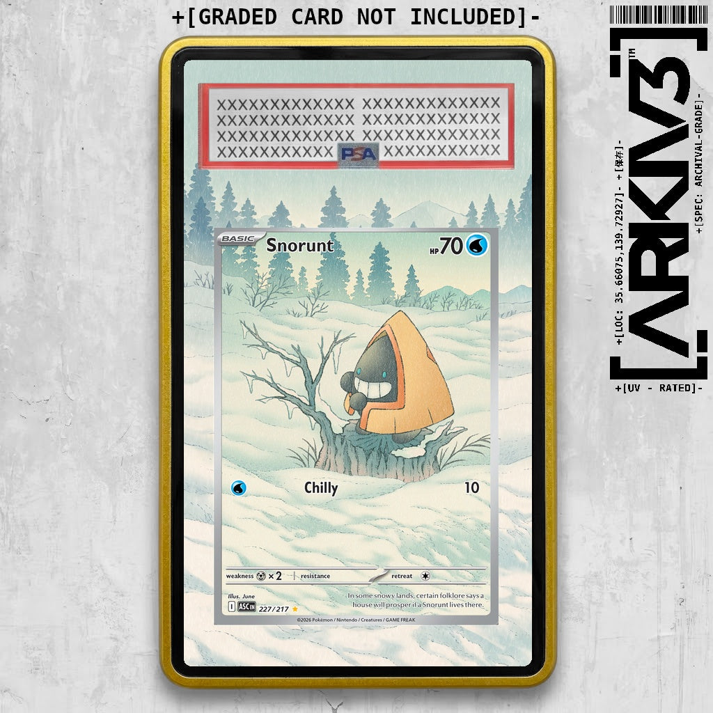ARKIV3 PSA graded front - Yellow