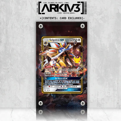 [UNIT: 89/149] // Solgaleo GX Extended Art Display Case - Raw