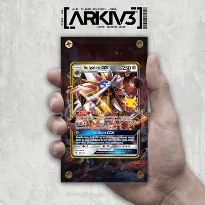 [UNIT: 89/149] // Solgaleo GX Extended Art Display Case - Raw