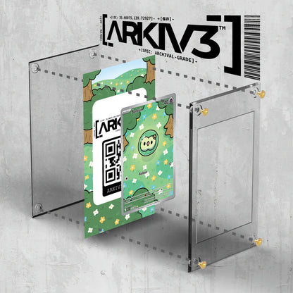 [UNIT: 118/86] // Solosis Extended Art Display Case - Raw