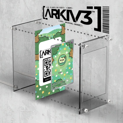 [UNIT: 118/86] // Solosis Extended Art Display Case - Raw