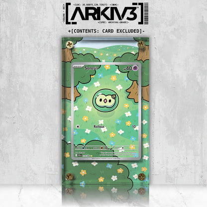 [UNIT: 118/86] // Solosis Extended Art Display Case - Raw
