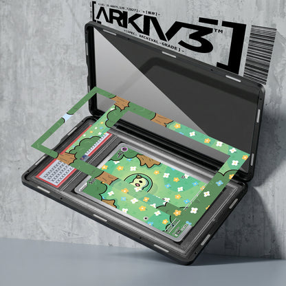 ARKIV3 PSA graded exploded mockup
