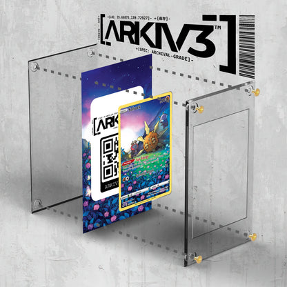 [UNIT: GG15/70] // Solrock Extended Art Display Case - Raw