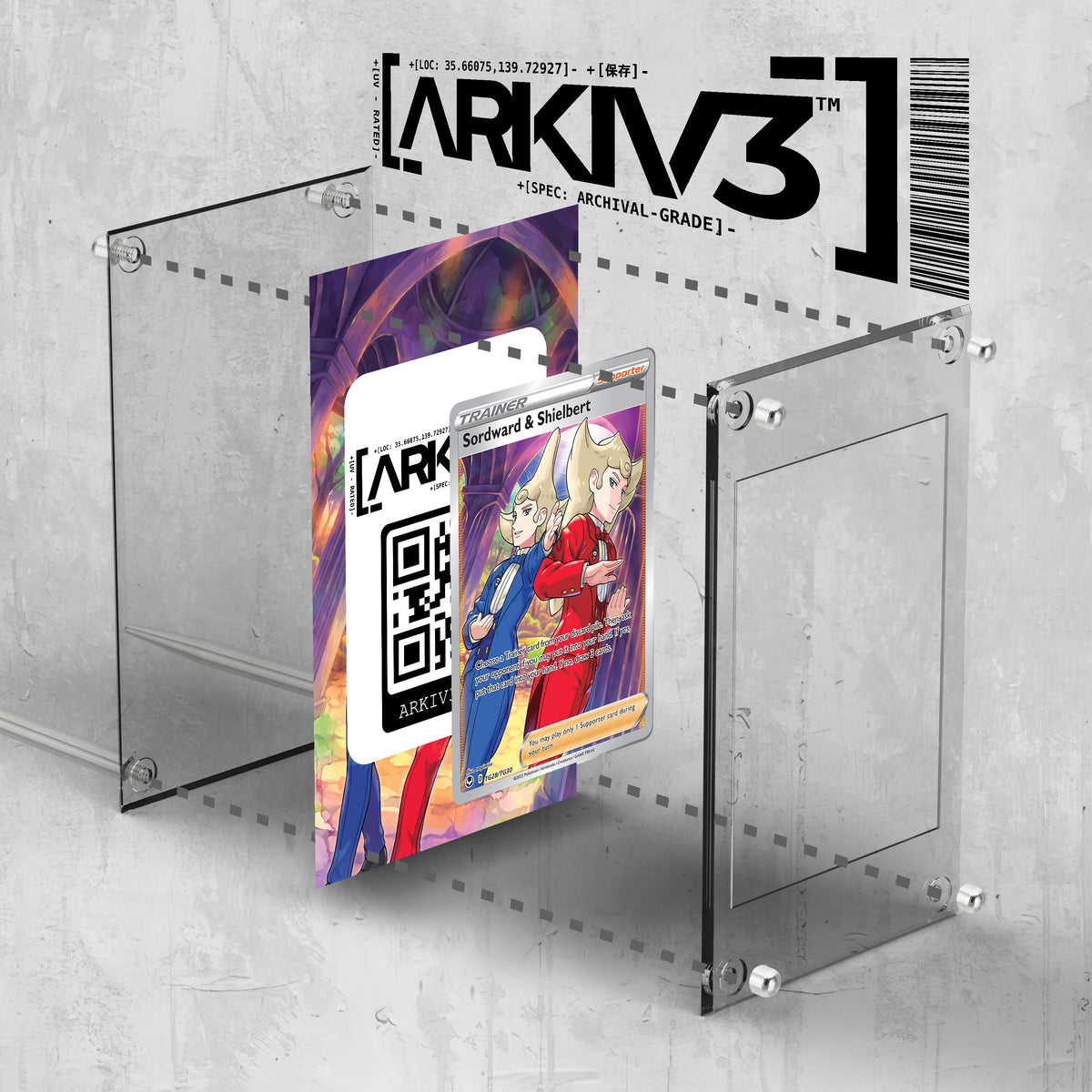 [UNIT: TG28/TG30] // Sordward & Shielbert Extended Art Display Case - Raw