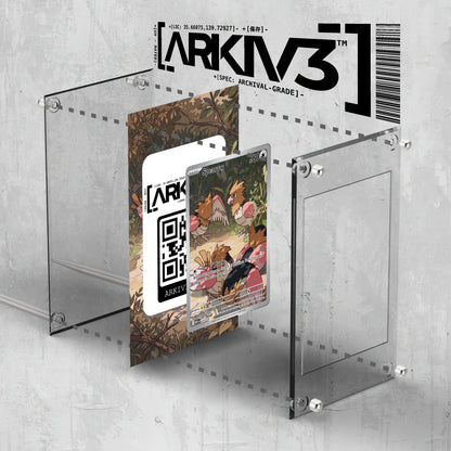 [UNIT: 151/132] // Spearow Extended Art Display Case - Raw