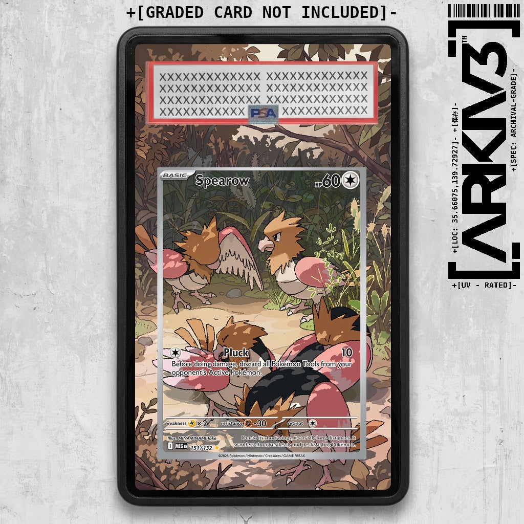 ARKIV3 PSA graded front - Black
