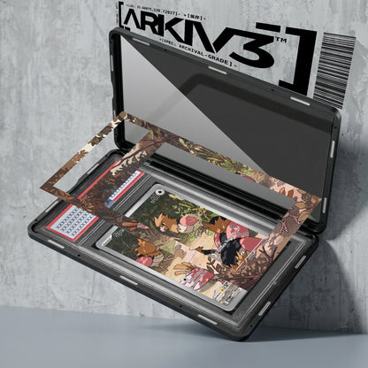 ARKIV3 PSA graded exploded mockup