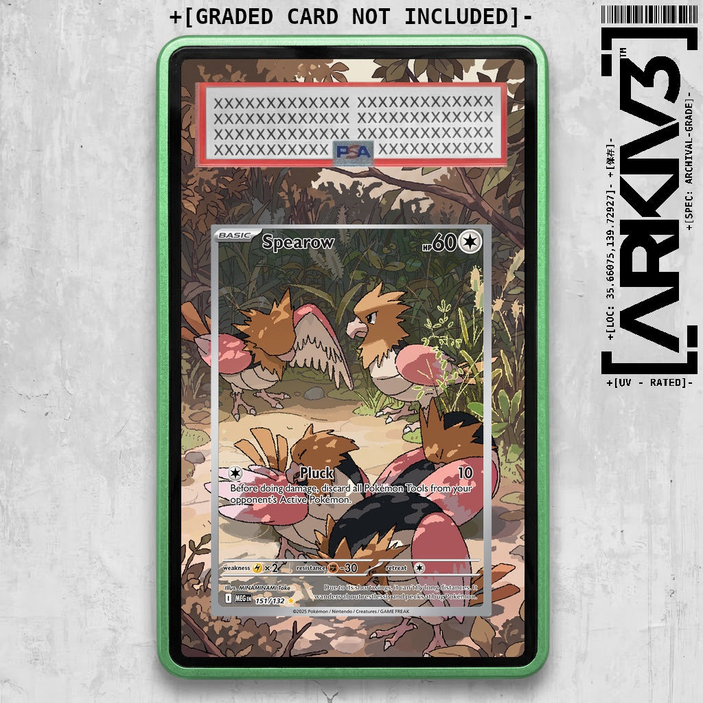 ARKIV3 PSA graded front - Green