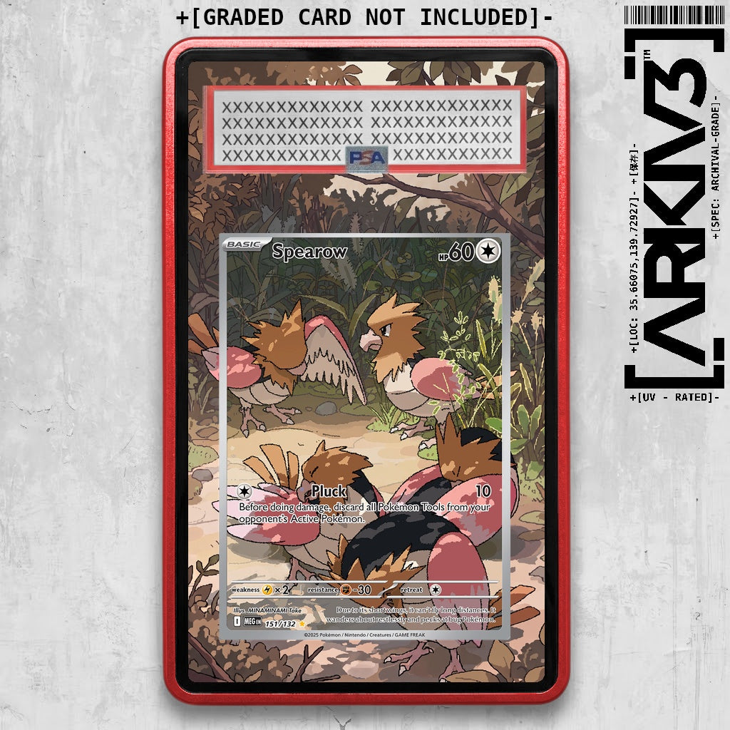 ARKIV3 PSA graded front - Red