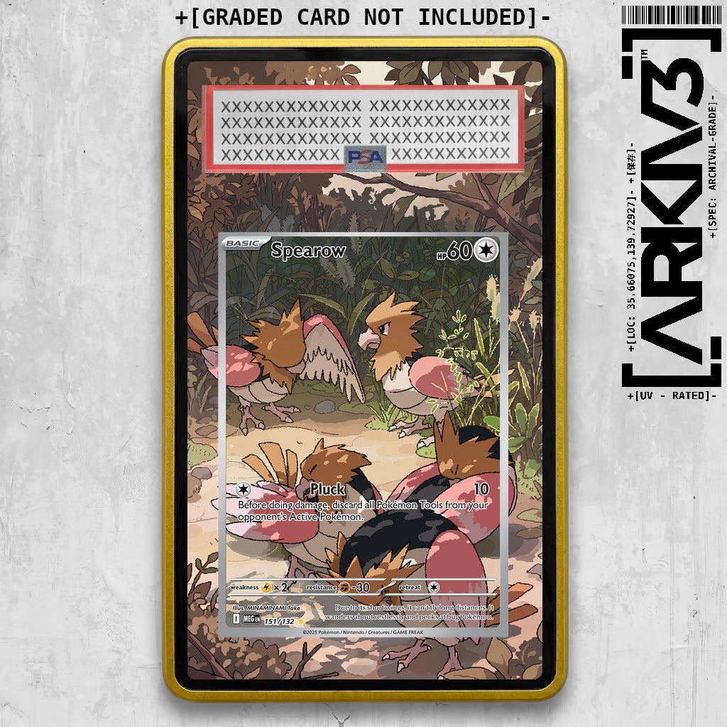 ARKIV3 PSA graded front - Yellow