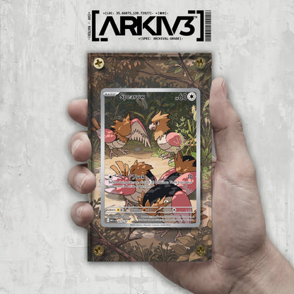[UNIT: 151/132] // Spearow Extended Art Display Case - Raw