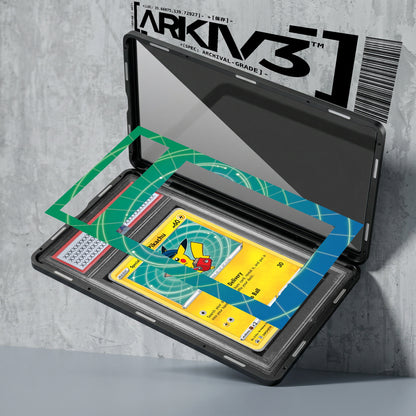 ARKIV3 PSA graded exploded mockup