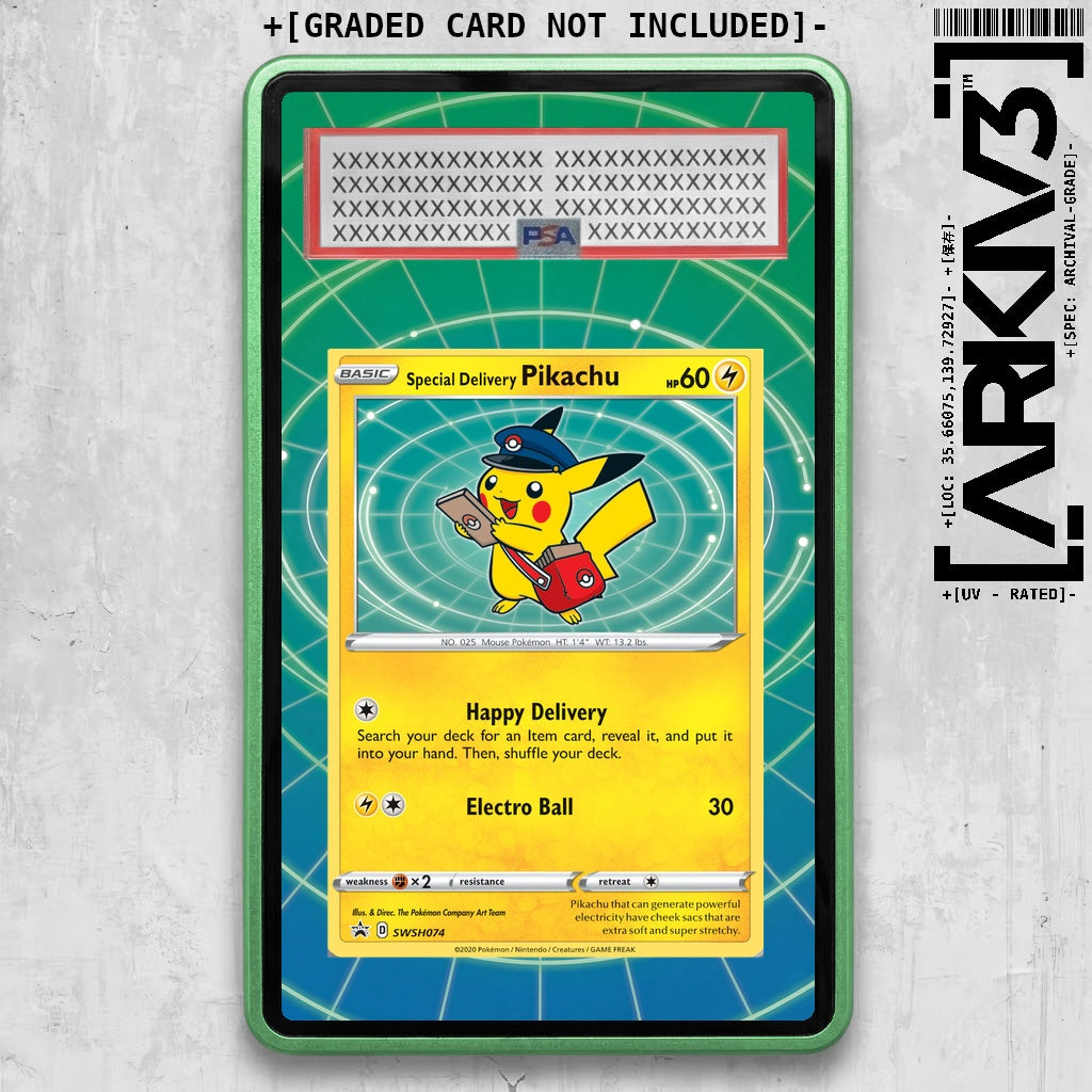 ARKIV3 PSA graded front - Green