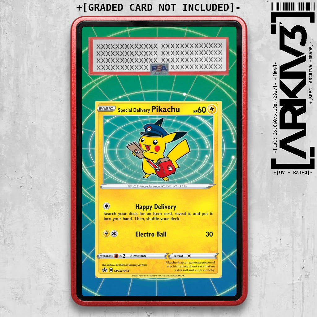 ARKIV3 PSA graded front - Red