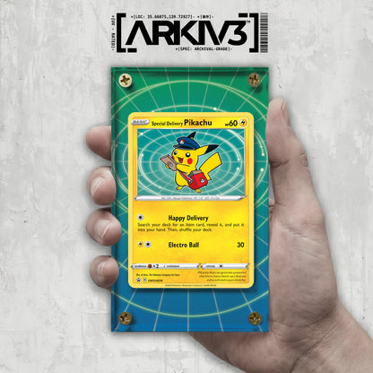 [UNIT: SWSH074] // Special Delivery Pikachu Extended Art Display Case - Raw