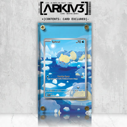 [UNIT: 199/191] // Spheal Extended Art Display Case - Raw