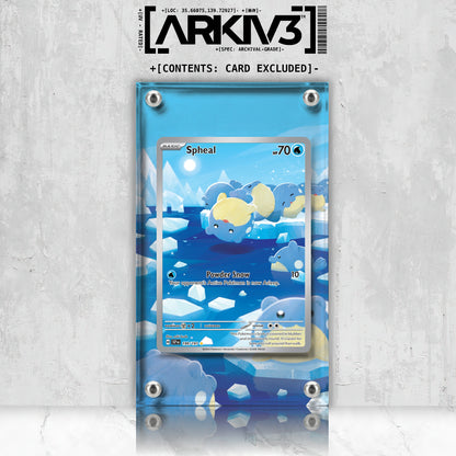 [UNIT: 199/191] // Spheal Extended Art Display Case - Raw