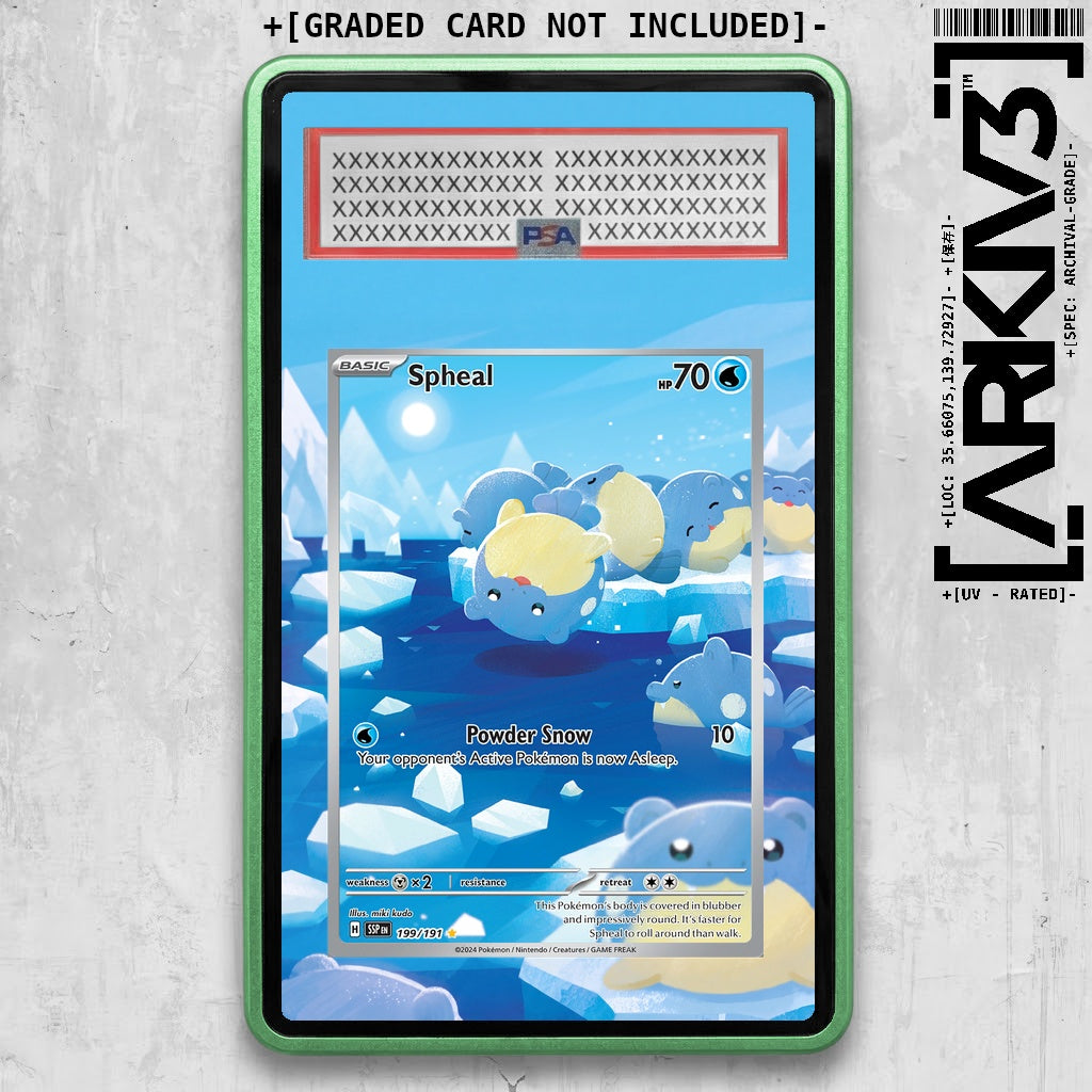ARKIV3 PSA graded front - Green