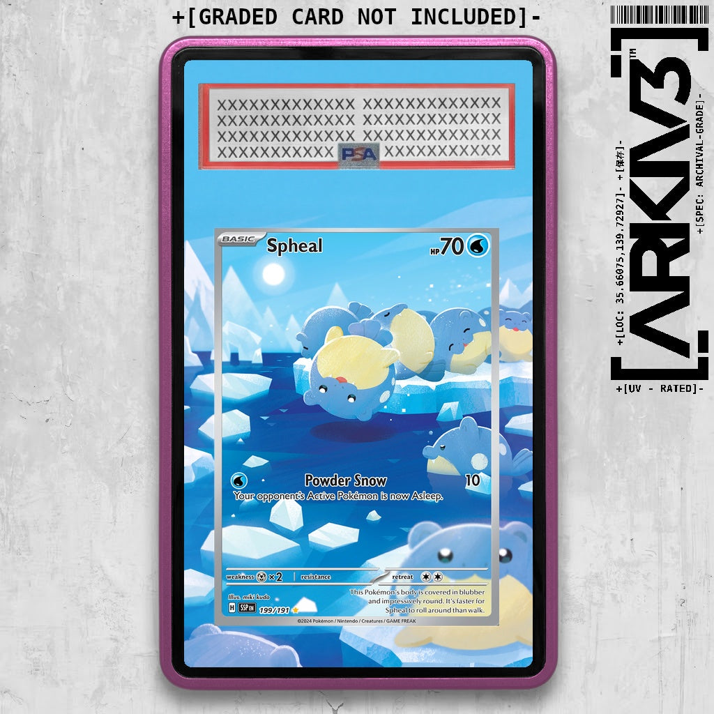 ARKIV3 PSA graded front - Purple