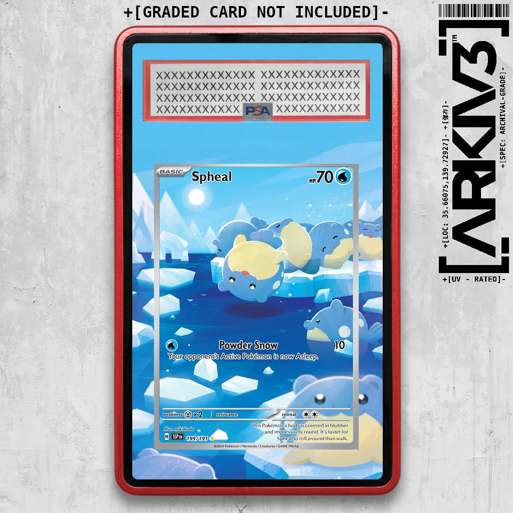 ARKIV3 PSA graded front - Red