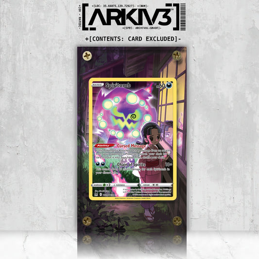 [UNIT: TG09/TG30] // Spiritomb Extended Art Display Case - Raw