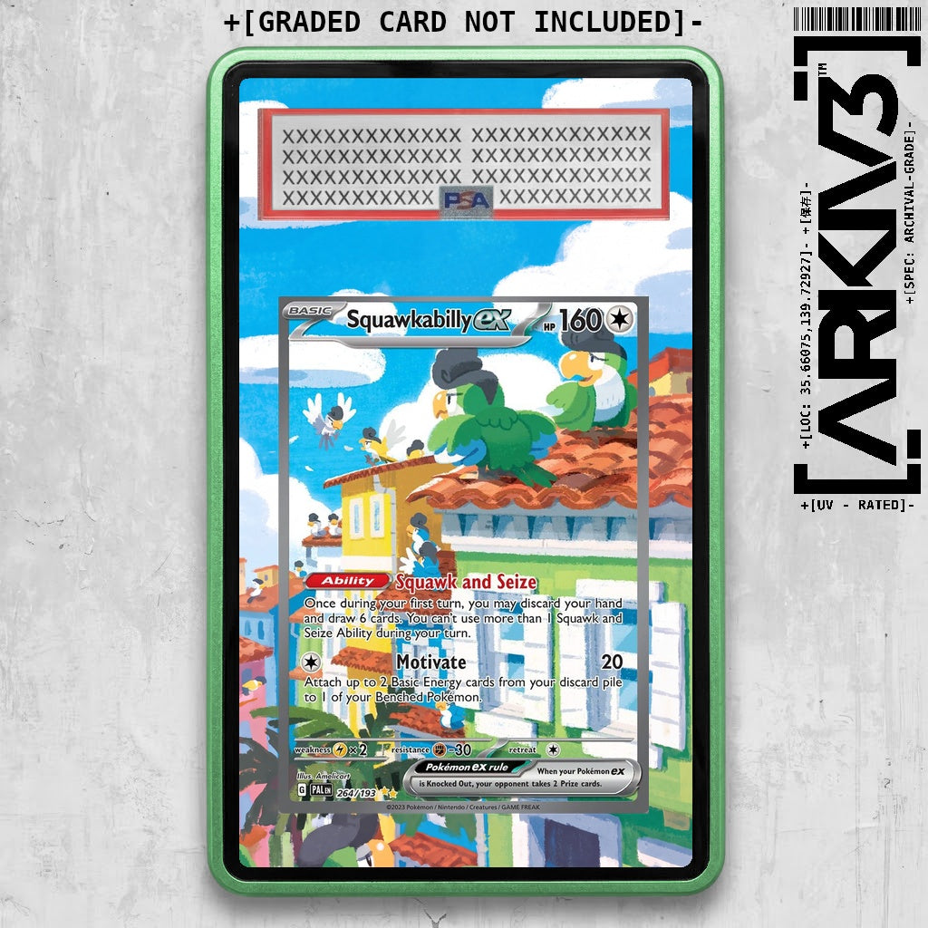 ARKIV3 PSA graded front - Green