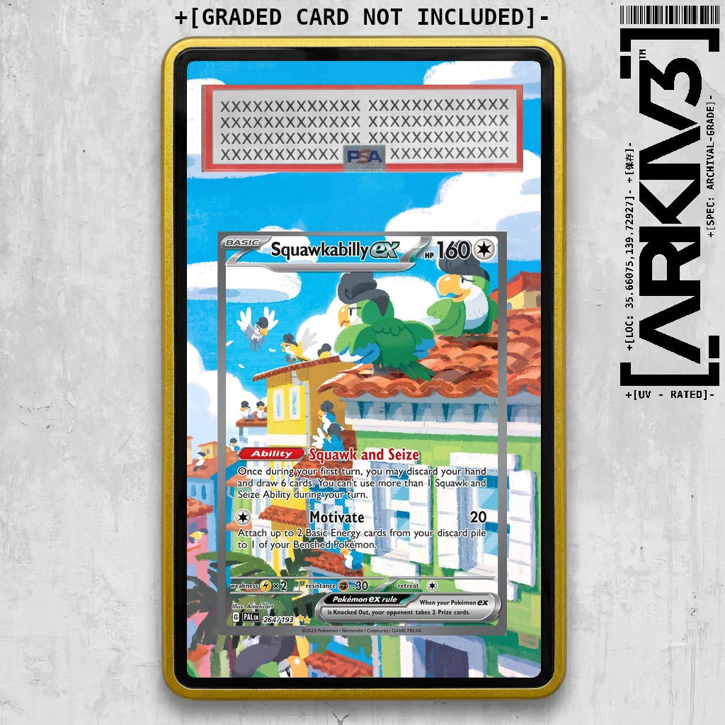 ARKIV3 PSA graded front - Yellow