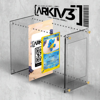 [UNIT: 131/165] // Squirtle Extended Art Display Case - Raw