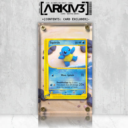 [UNIT: 131/165] // Squirtle Extended Art Display Case - Raw