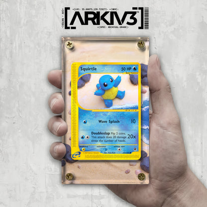 [UNIT: 131/165] // Squirtle Extended Art Display Case - Raw