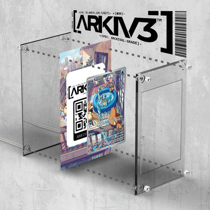 [UNIT: 148/142] // Squirtle Extended Art Display Case - Raw