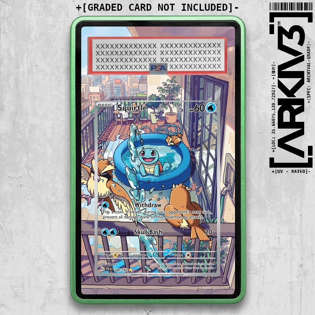ARKIV3 PSA graded front - Green