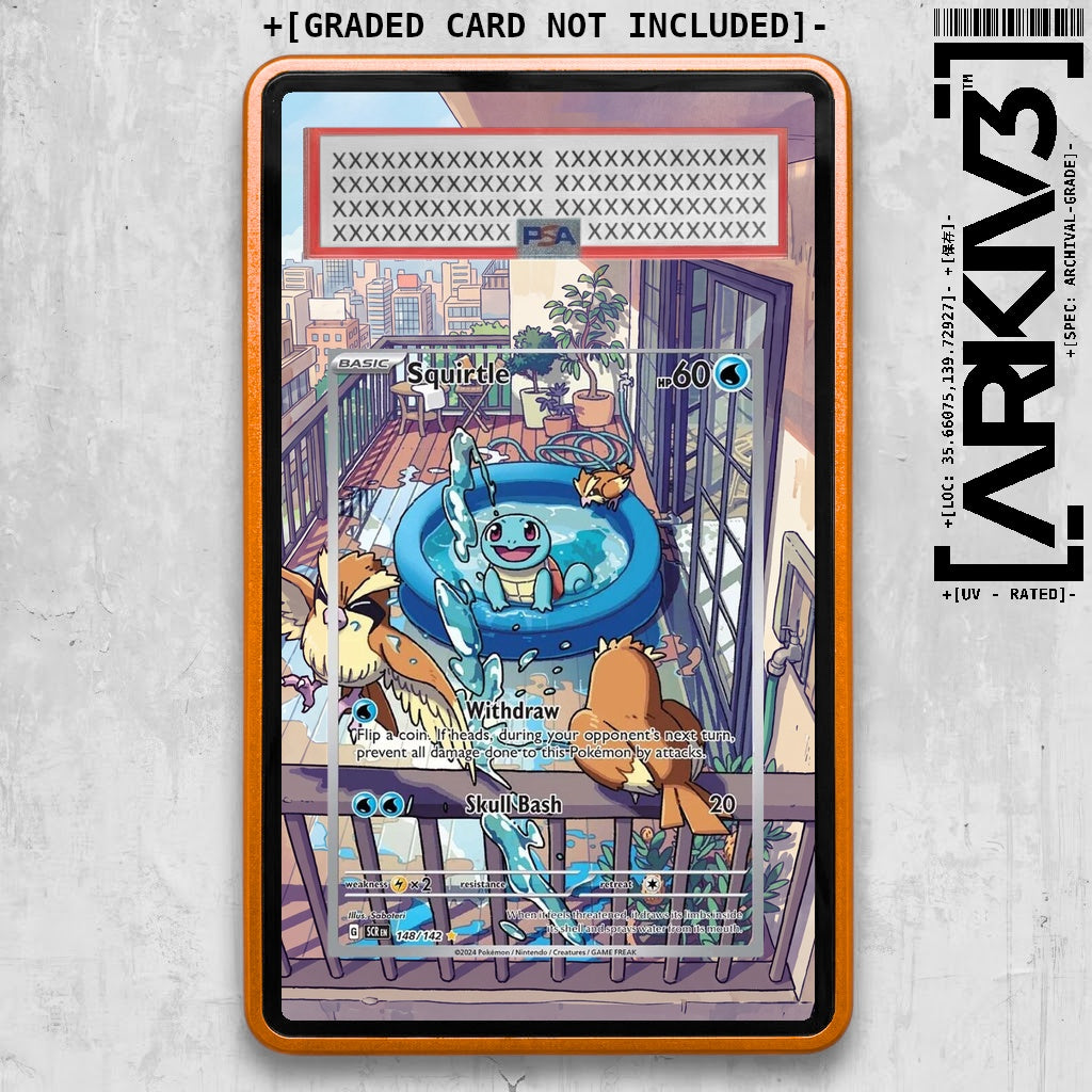 ARKIV3 PSA graded front - Orange