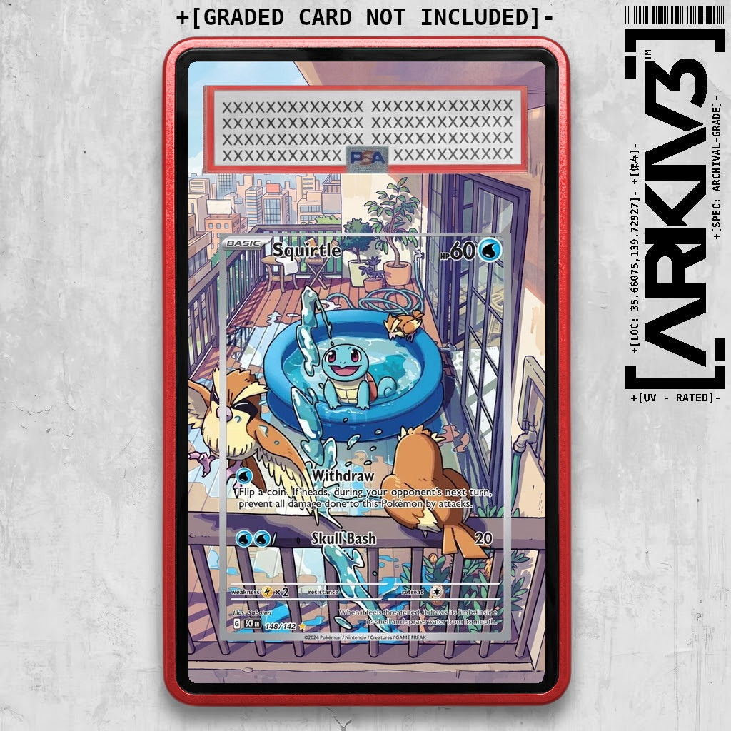 ARKIV3 PSA graded front - Red