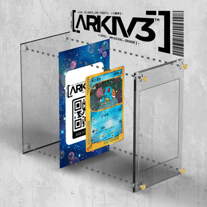 [UNIT: 007/018] // Squirtle McDonald's Extended Art Display Case - Raw