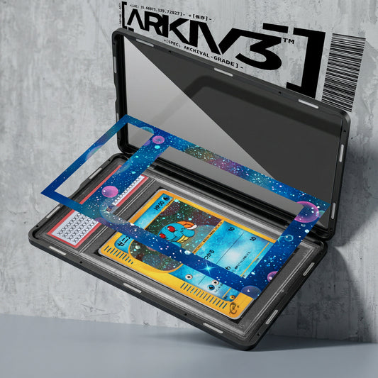 ARKIV3 PSA graded exploded mockup