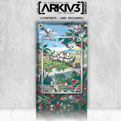 [UNIT: 221/198] // Starly Extended Art Display Case - Raw