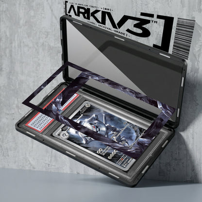 ARKIV3 PSA graded exploded mockup